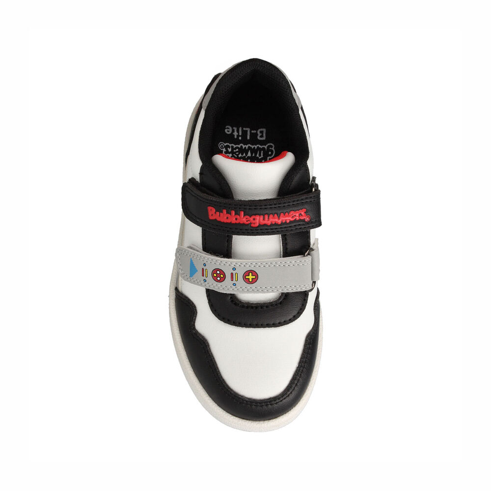 Zapatilla Niño Bubblegummers Clavel Blanco - Negro image number 3.0
